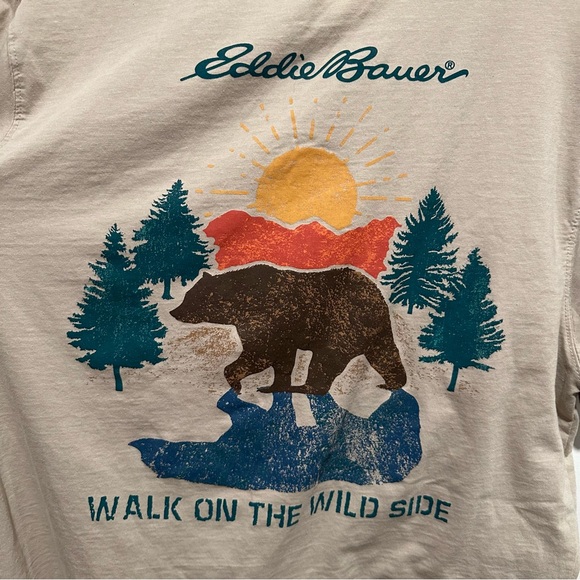 Eddie Bauer “Walk on the Wild Side” Graphic Tee - XL - Picture 2 of 5